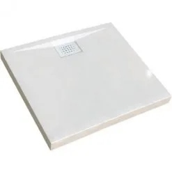 Receveur De Douche Carré Blanc - 80 X 80 Cm - Kinecompact - Kinedo