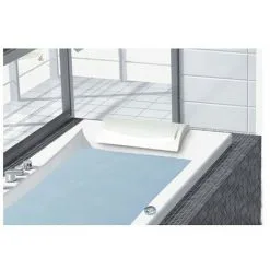 Baignoire Balnéo Concerto 180x80 Cm Tête à Gauche SENSATION AIR POOL - KINEDO BCON180BGSAP1 - Blanc