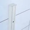 Kinedo Profilé D Extension Pour Paroi De Douche Pour Les Smart Design C Sans Seuil, Blanc