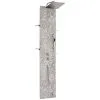KINEDO Colonne De Douche Aquawall Design Couleur Thermostatique, Gris