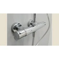 KINEDO Colonne De Douche Aquazen Chromée Carrée Thermostatique 7 KINEDO Colonne De Douche Aquazen Chromée Carrée Thermostatique -KINEDO Soldes 2022 54813095 3