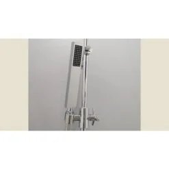 KINEDO Colonne De Douche Aquazen Chromée Carrée Thermostatique 8 KINEDO Colonne De Douche Aquazen Chromée Carrée Thermostatique -KINEDO Soldes 2022 54813095 4