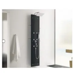 KINEDO Colonne De Douche Hydromassante Aquaglass, Perle Noire 7 KINEDO Colonne De Douche Hydromassante Aquaglass, Perle Noire -KINEDO Soldes 2022 555036 3