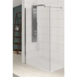 Kinedo Paroi De Douche Verre Transparent Kinestyle Solo, 200 X 100
