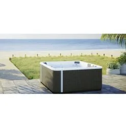 KINEDO Soldes 2022 6 Spa 6 Places KINEDO HAPPY SPA 5 - Blanc